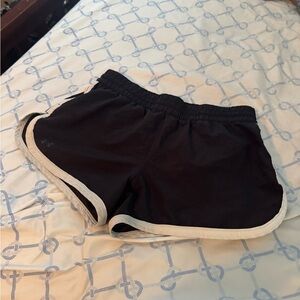Women's Black Athletic Shorts